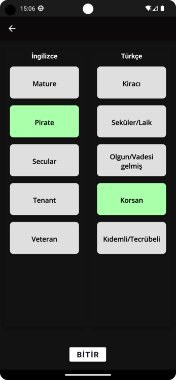 WordLume Ana Ekran